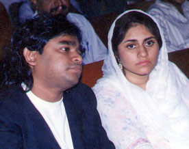Arr with his wife
